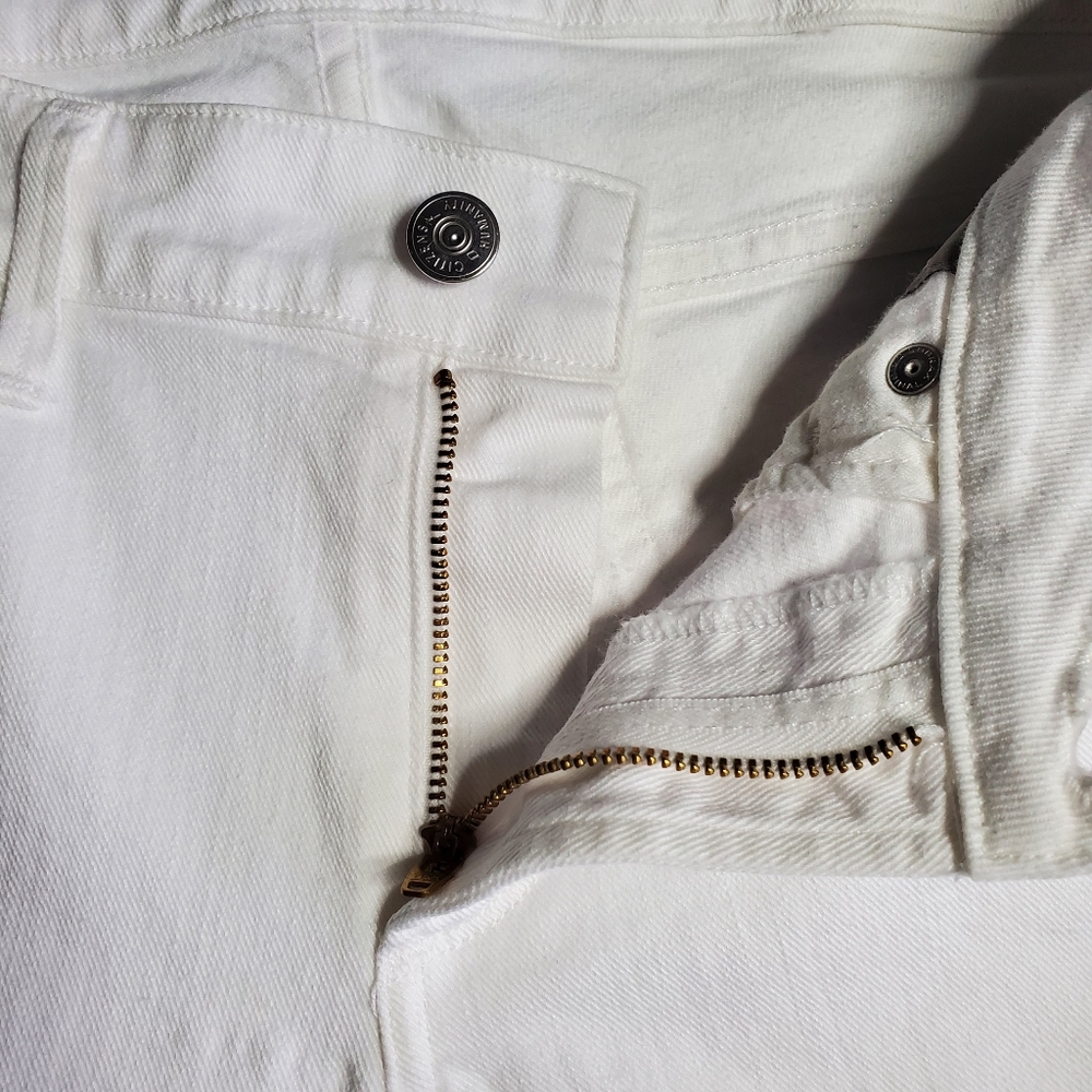 Citizens of Humanity Arielle midrise slim white jeans 29 - Picture 5 of 16